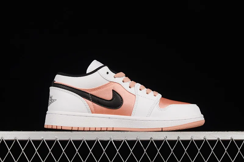 All categories Air Jordan Jordan series basketball shoes Air Jordan 1 Low Z version Air Jordan 1 Low AJ1 Joe 1 apricot orange low-top cultural and leisure sports sneakers DM8960-801